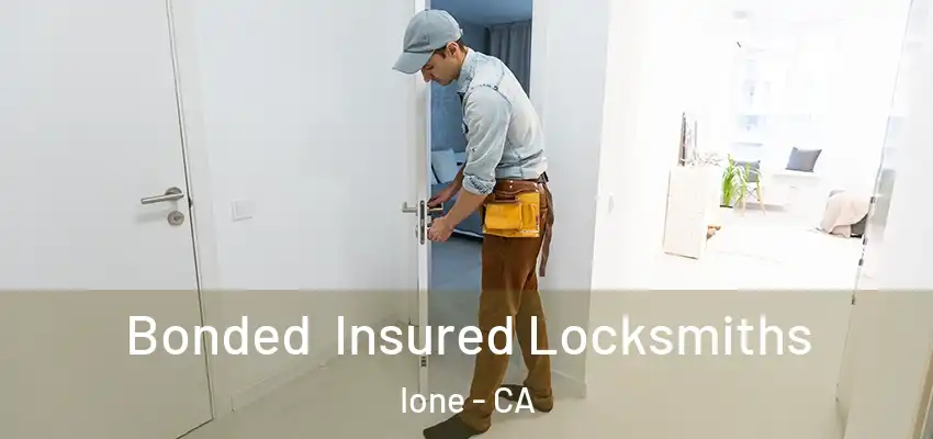  Bonded Insured Locksmiths Ione - CA